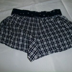Target Black and White Plaid Women's Shorts